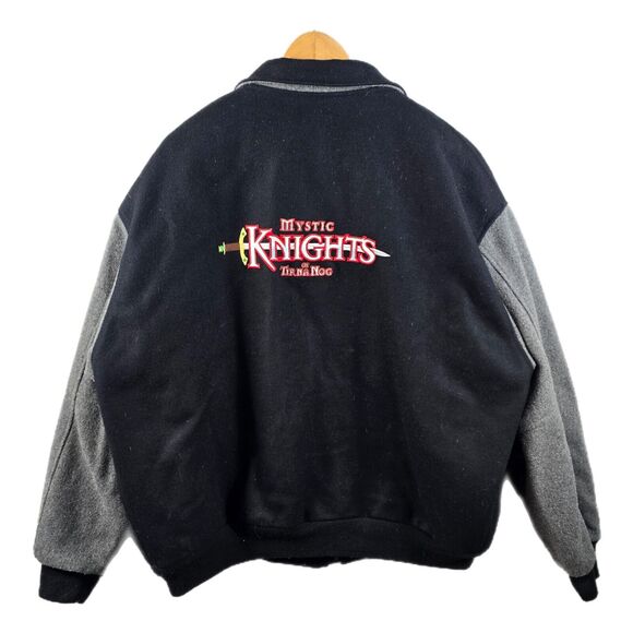 Vintage Mystic Knights Of Tir Na Nog Embroidered Jacket Cast Member Exclusive XL